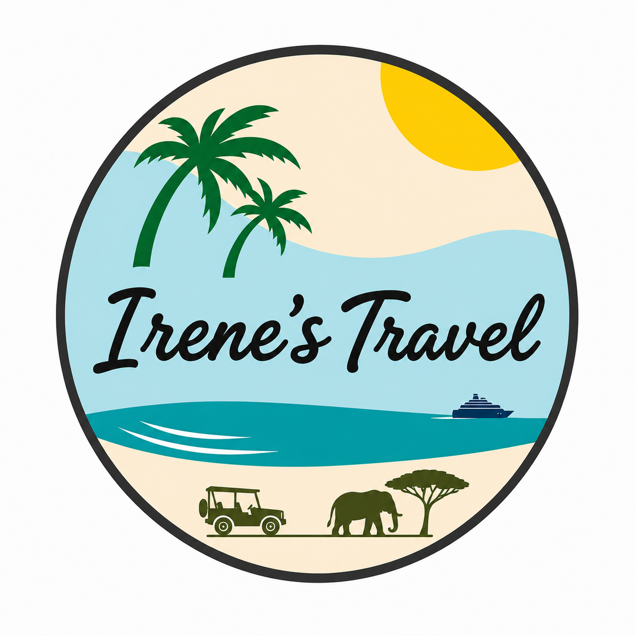 Irene's Travel logo